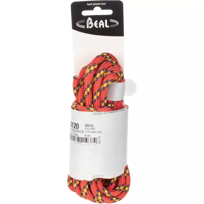 Beal 7 Mm Cut Cord 4 M Assorted