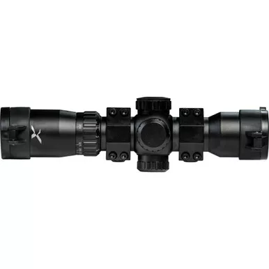Bear ACB23SCS Variable Speed Crossbow Scope, 1.5-5x, Advanced 4-Line Reticle, Black