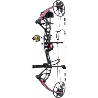Bear AV54A21057R Cruzer G4 RTH Compound Bow Package, 14-30 Inches, 10-70 lbs, Black/Muddy, Right Hand