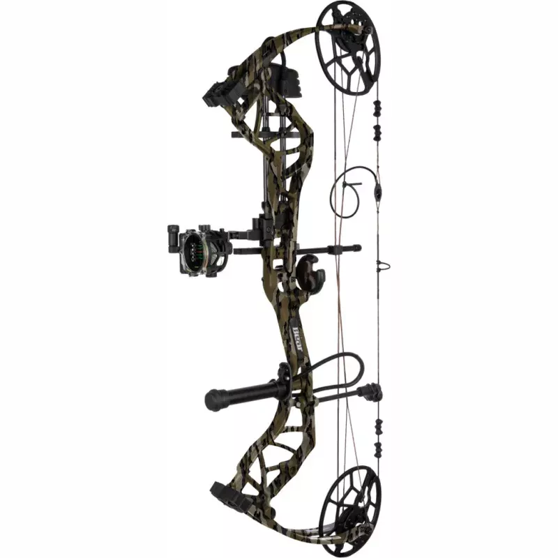 Bear Legit MAXX+ RTH Bow Package Mossy Oak Bottomland 70 lbs. LH