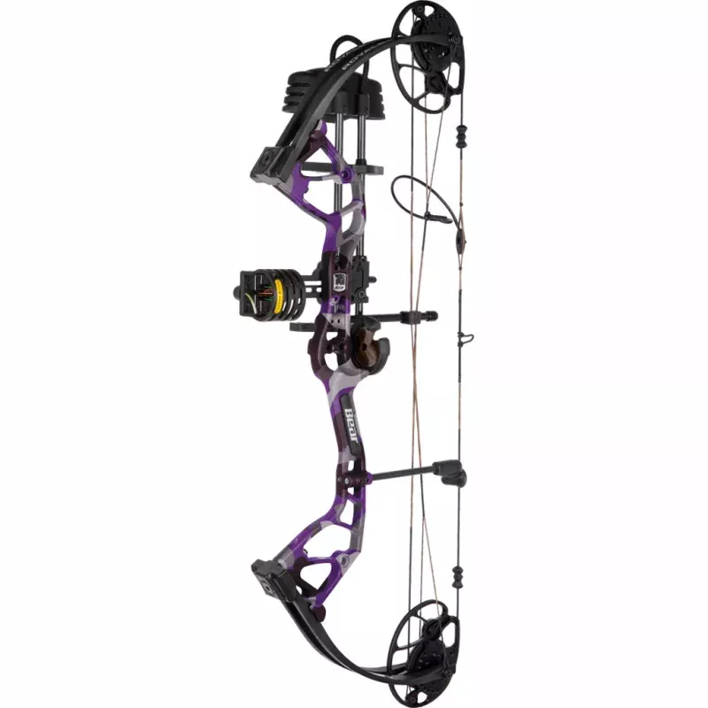 Bear Royale RTH Bow Package Fred Bear Twilight/Black 50 lbs. RH