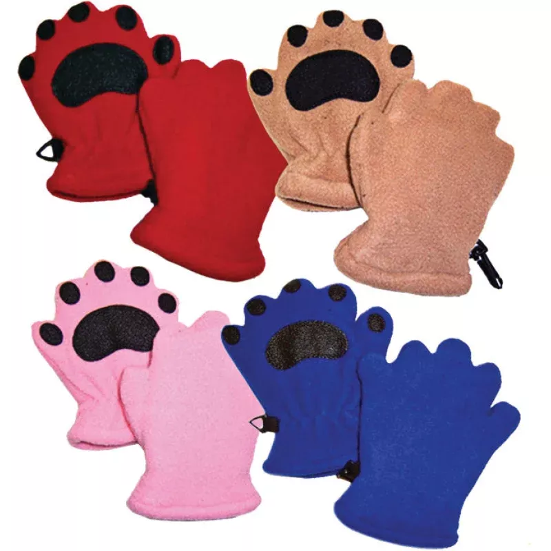 BEARHANDS Toddler Little Pink Gloves – Comfortable and Durable for Young Children