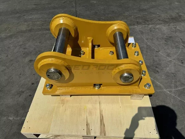 Bedrock Attachments Compaction Wheel Pin-On Mounting | Model ECM-DB | DB Linkage | Weight 365kg | For Excavator