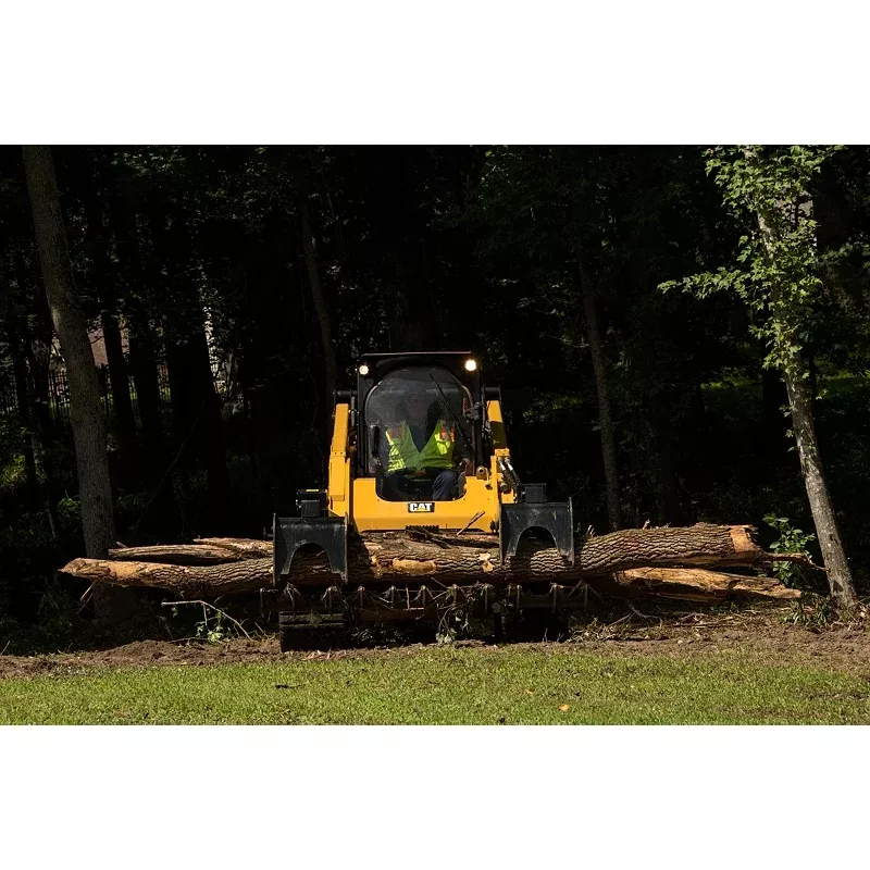 Bedrock Attachments Grapple Rake | Width 72″ | Model SKGRR-72 | Hydraulic Flow Range: 15-25 GPM | For Skid Steer