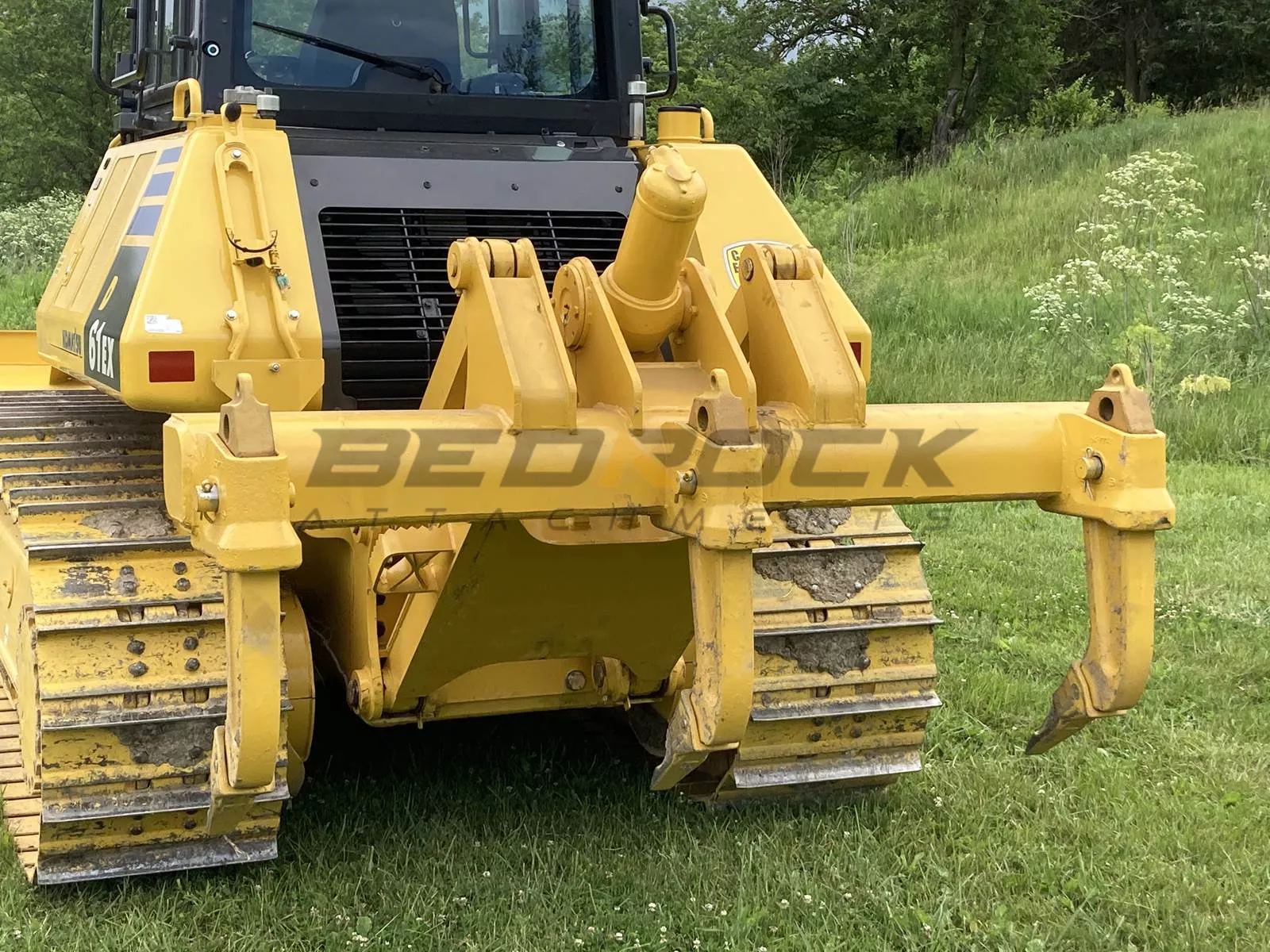 Bedrock Attachments Heavy-Duty MS Ripper | Model BR49 | Width: 67.3″ | Weight: 0.62 Ton | For Bulldozer
