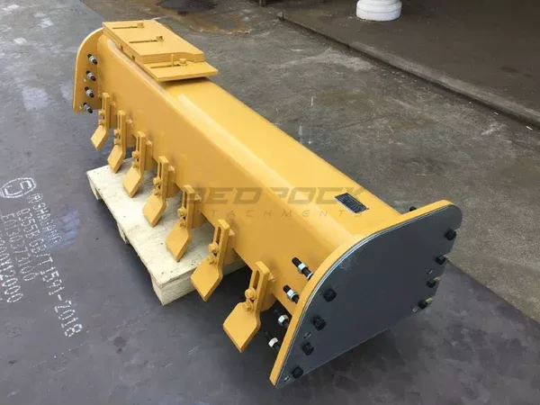 Bedrock Attachments Interchangeable Bumper | Model RS11 | Width 86.6″ | For Road Rollers