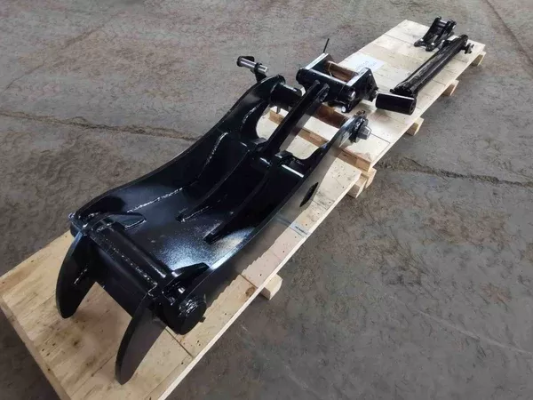 Bedrock Attachments Pin Grabber Thumb | Model EPT65-PG2T24 | Width 29.9″ | Pin Size 65mm | 2 Teeth | Machine Size 12-15 Ton | For Excavators