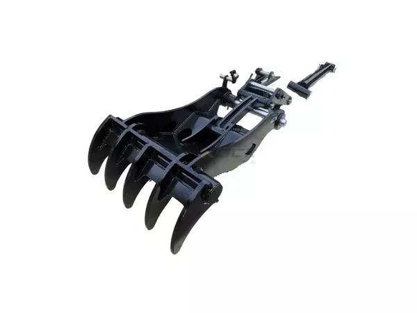 Bedrock Attachments Pin-On Thumb | Model EPT70-PO5T48 | Width 39.4″ | Pin Size 70mm | 5 Teeth | Machine Size 15-18 Ton | For Excavators