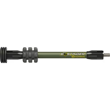 Bee Stinger MHX06OL MicroHex Hunting Stabilizer, 6 Inches, Olive