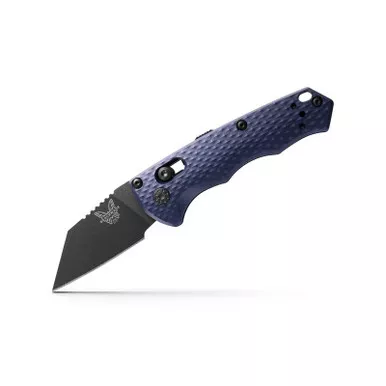 Benchmade 2950BK Partial Immunity Auto Folding Knife 1.95" Cerakote Wharncliffe Blade, Billet Aluminum Handle