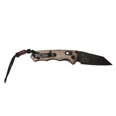 Benchmade Auto Immunity Burnt Bronze Aluminum 2.49" Prototype June 2023