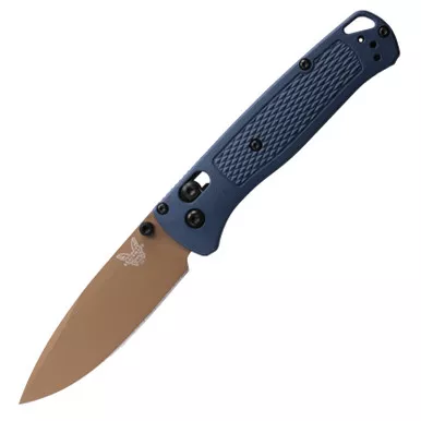 Benchmade Bugout Crater Blue Grivory Folding 3.42"