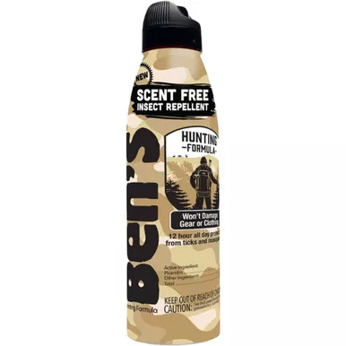 Bens 0006-7360 Hunting Formula, 20% Picaridin, 6 Ounce Continuous Spray, Tan
