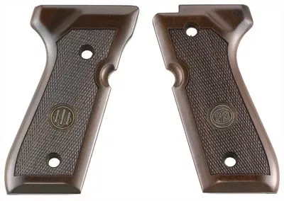 Beretta 92/96 Grips Wood – Walnut With Medallion