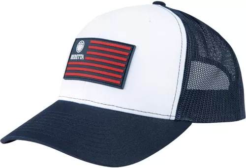 Beretta Cap Stryker Trucker – Rect Patch Mesh Blue/navy/wht