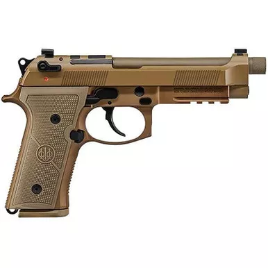 Beretta M9A4 9mm 5.1" Barrel Night Sights Flat Dark Earth 18rd