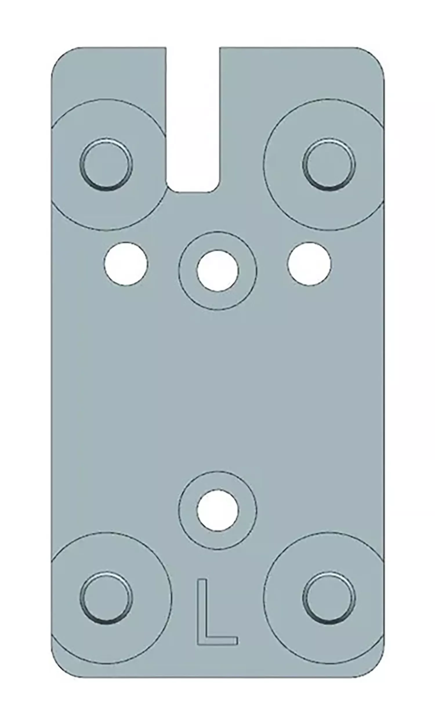 Beretta USA RDO Plate Beretta 90/92 Series Silver Compatible w/ Leupold
