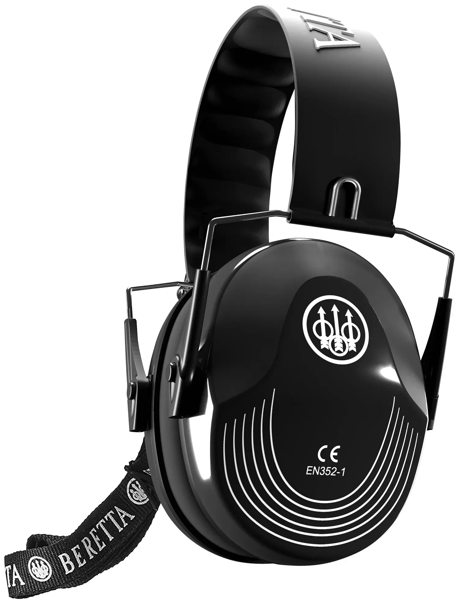Beretta USA Safety Pro Muff 25 dB Black Ear Cups