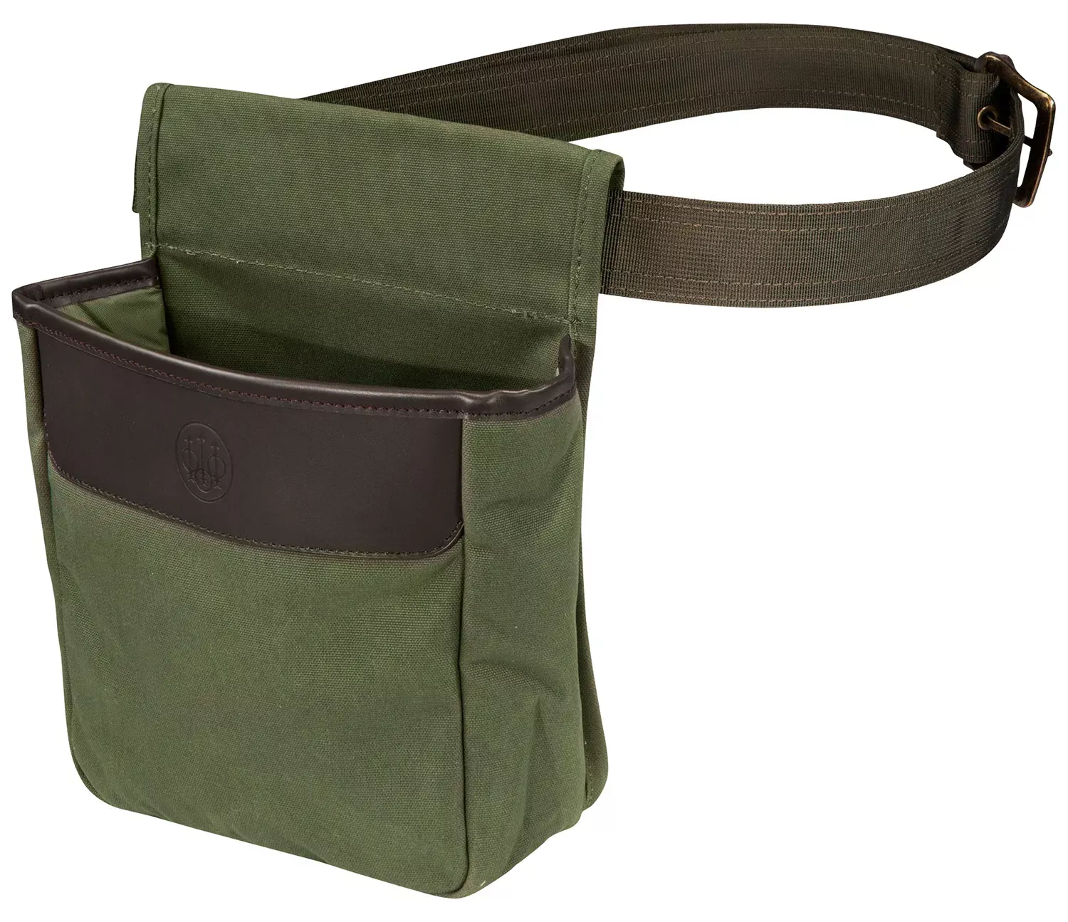 Beretta USA Waxwear Shell Pouch, 50rd Capacity, Green