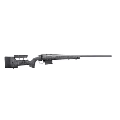 Bergara Rifles BPR20300PRCM Premier HMR Pro 300 PRC 5+1 26" Threaded Barrel, Tactical Gray Cerakote, Black with Gray Fleck Stock