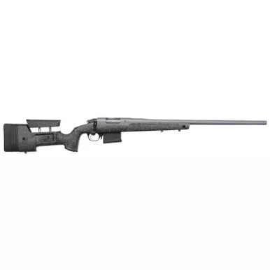 Bergara Rifles BPR2065PRC Premier HMR Pro 6.5 PRC 2+1 26" Threaded Barrel, Tactical Gray Cerakote, Black with Gray Fleck Stock
