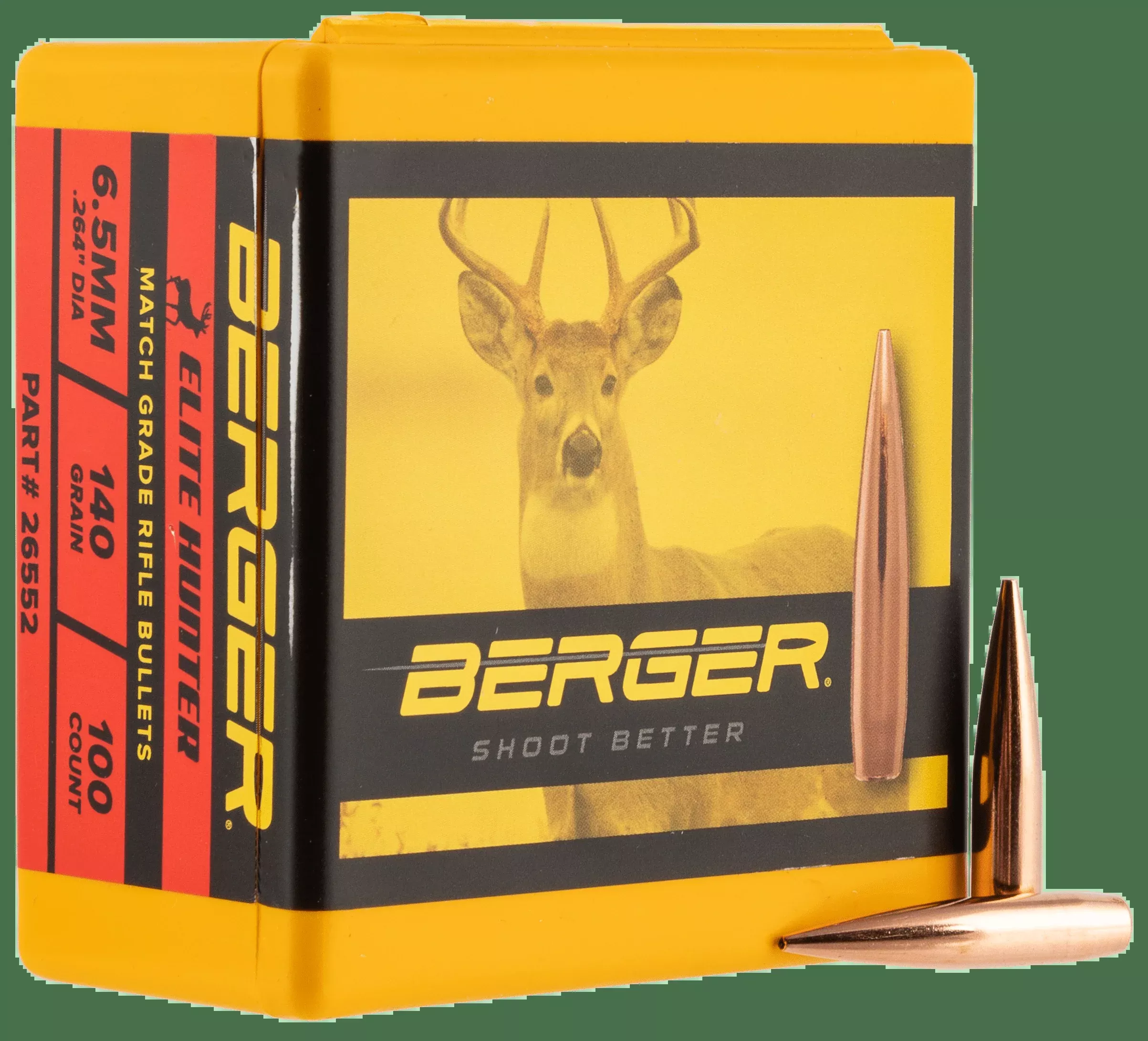 Berger 6.5mm 140g Elite Hunter 100ct