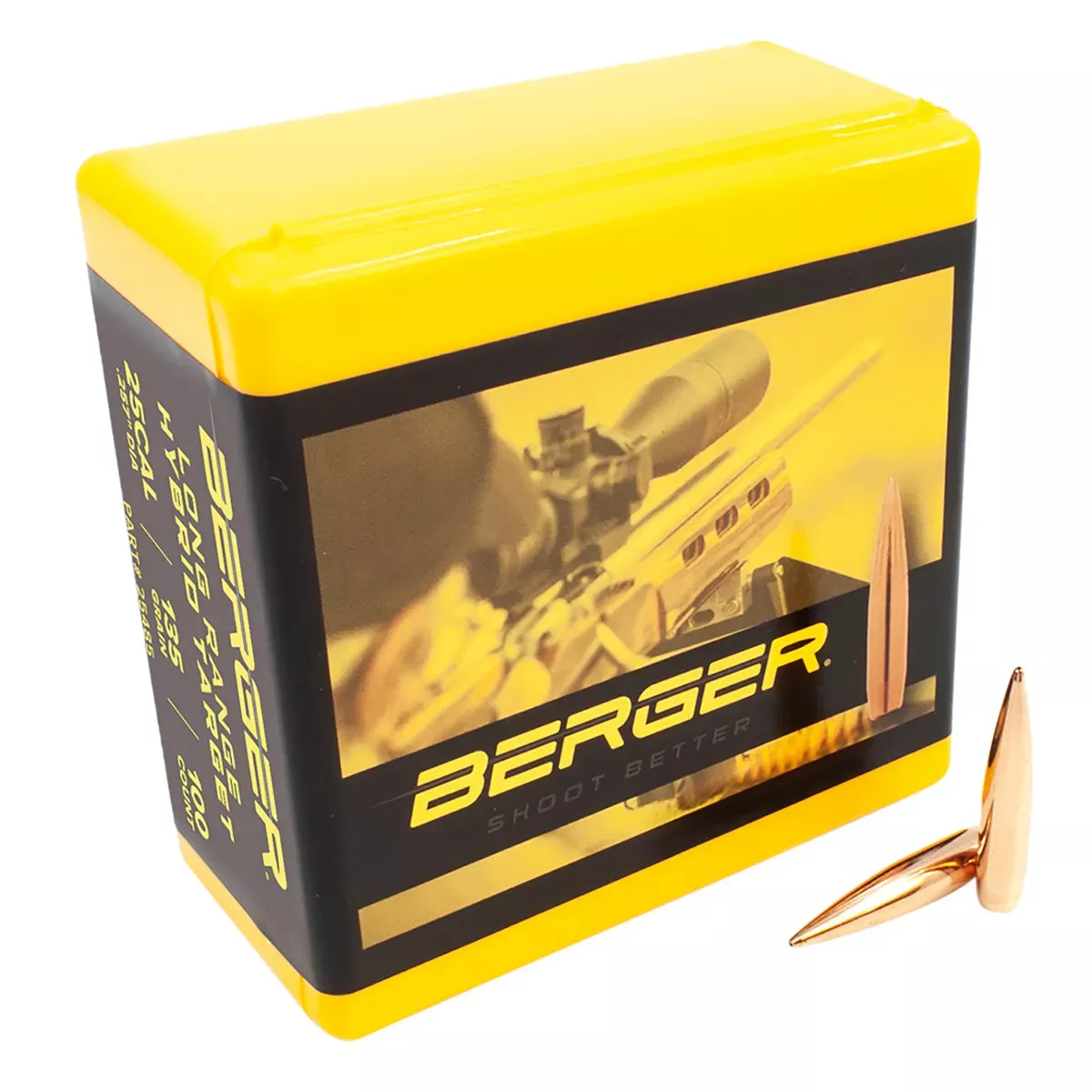 Berger Bullets25 Cal 135 Gr Long Range Hybrid Target 100/Box