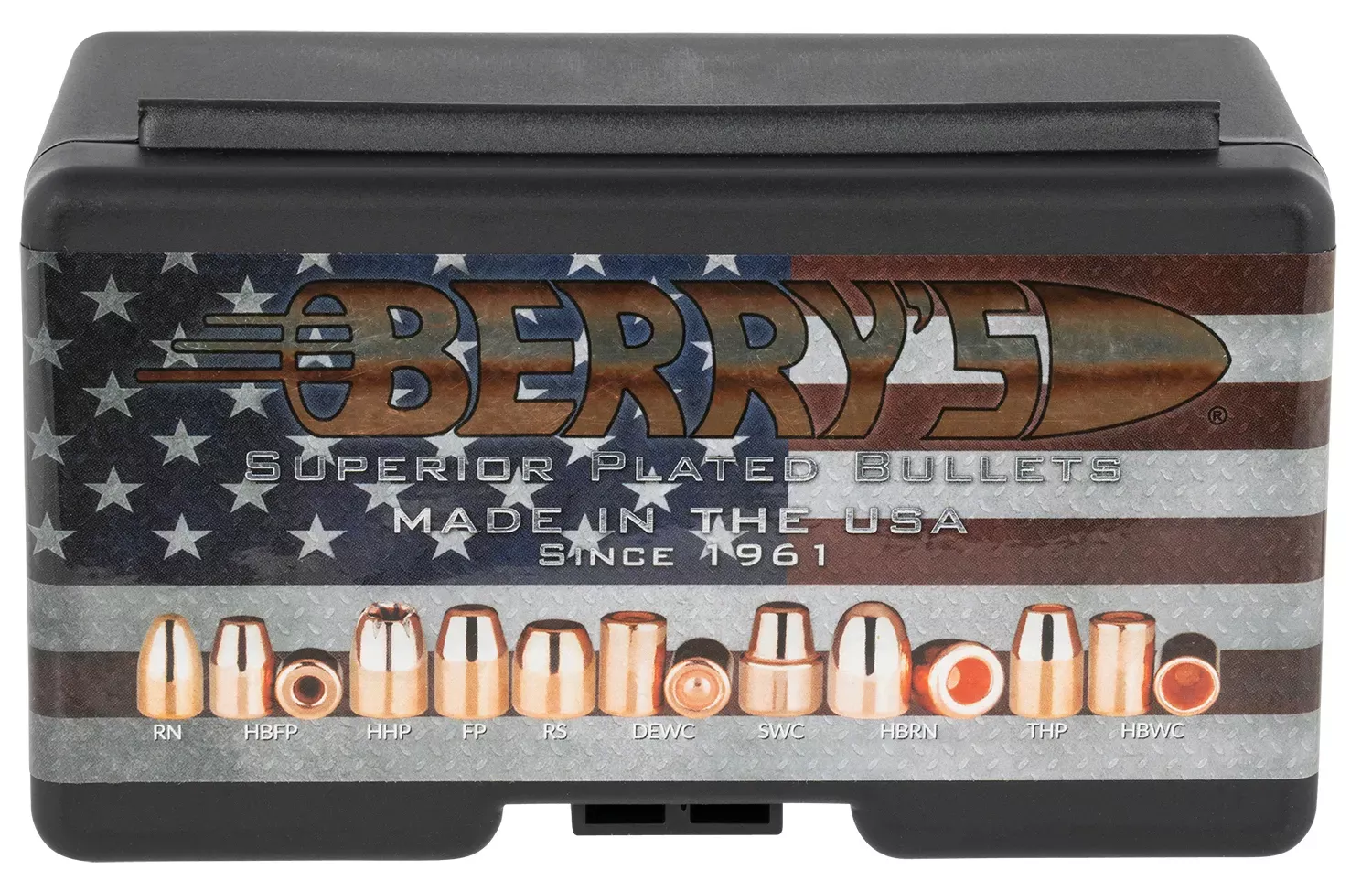 Berry’s Superior Pistol44 Caliber .429 220 gr Flat Point 250 Per Box