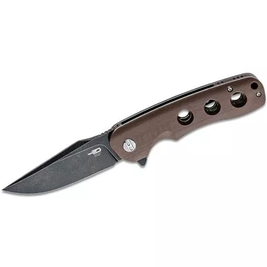 BESTECH KNIVES Arctic 3.54in D2 Blade Liner Lock G10 Folding Knife (BG33B)