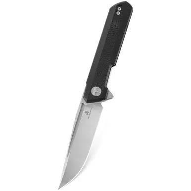 BESTECH KNIVES Bestechman Dundee 3.35in Linerlock G10 Stone Washed And Satin Folding Knife (BMK01)
