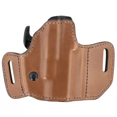Bianchi 34501 Allusion Assent Pro-Fit 83 Tan Leather Holster w/Laminate Liner Belt Right Hand