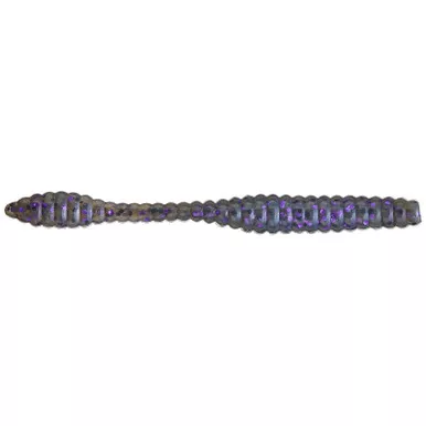 Big Bite Baits Scentsation SoMolly 10pk Smoke/Black/Purple 3.6"
