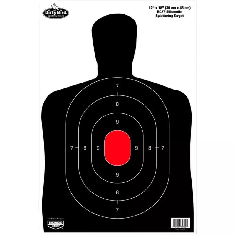 Birchwood Casey Dirty Bird 12 X 18Sillhouette Target 100 Sheets