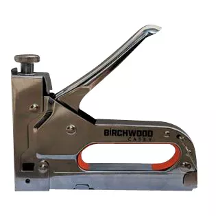 Birchwood Casey Target StaplerRed/Silver Metal