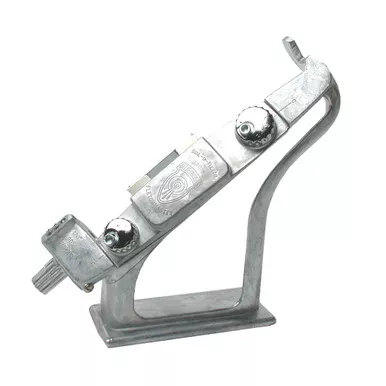 Bitzenburger 1008L Fletching Jig Base for Left Helical Fletching, Silver, Left Hand