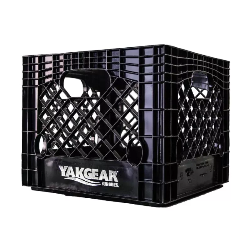 BLACK 13′ X 13′ MILK CRATE (SQUARE)