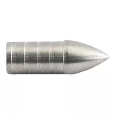 Black Eagle 1153 Glue In Target Points, 150 Grain, Silver, 12 Pack