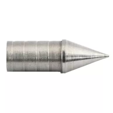 Black Eagle 1776 PS27 Nock Crusher Target Points, 250 Grain, Silver, 12 Pack