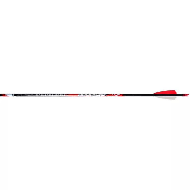 Black Eagle Rampage Arrows .003 300 2.5 in. Shield Cut 6 pk.