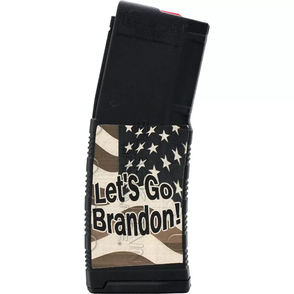 Black Rain Ordnance Lasered Ar15 Magazine Lgb Flag 30 Rd.