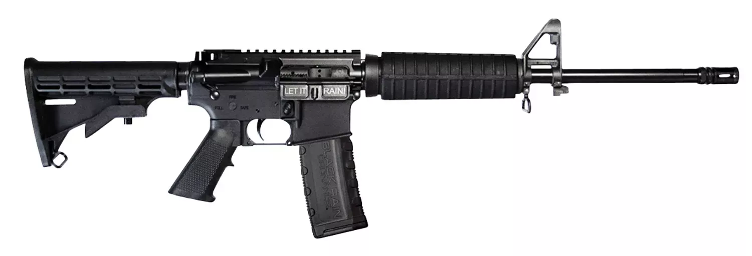 Black Rain Ordnance Spec15 A2 5.56x45mm NATO 30+1 16″ Chrome Moly Barrel