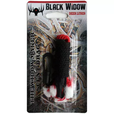 Black Widow A0304 Widow Maker Super Absorbent Scent Drag, Black