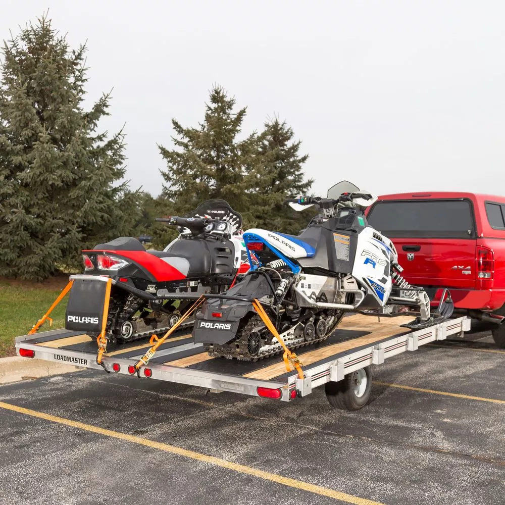 Black Widow Black Ice Essential Double Snowmobile Trailer Accessory Kit | Model SNO-TK-DE | 6' x 6-3/8" (L x W) | For Snowmobile Trailers
