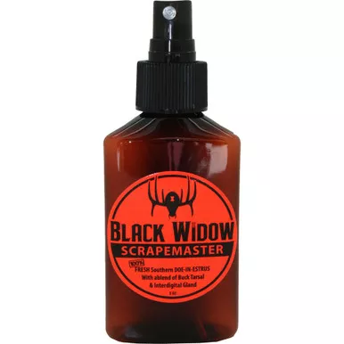 Black Widow R0120 Red Label Scrape Master Deer Lure, 3 Ounce, Brown