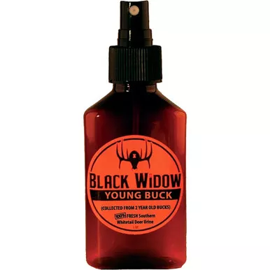 Black Widow R0182 Young Buck Premium Deer Hunting Scent, 3 Ounce, Red