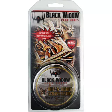 Black Widow S0489 Scrape Beads Red Label, 2 oz, Brown