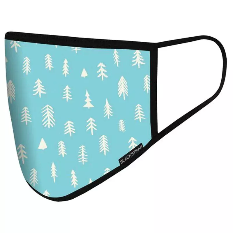 BLACKSTRAP Civil Mask Trees Light Blue – Lightweight Protective Face Mask
