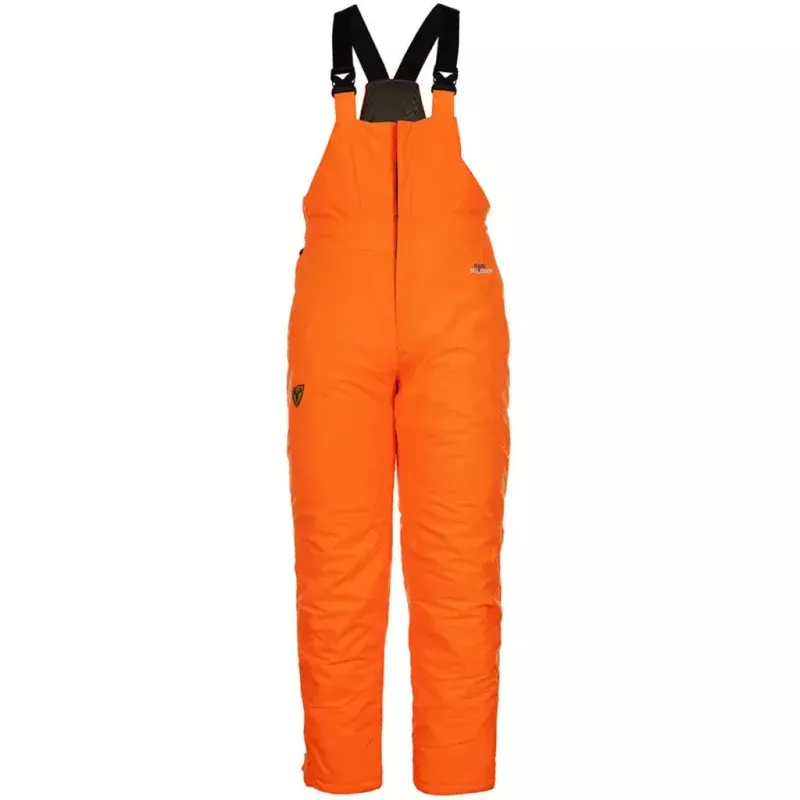 Blocker Drencher Insulated Bib Blaze Orange Large
