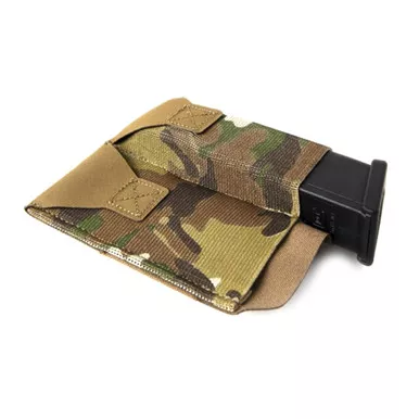 BLUE FORCE Belt Mounted Ten-Speed Multicam Double Pistol Mag Pouch (BT-TSP-PISTOL-2-MC)