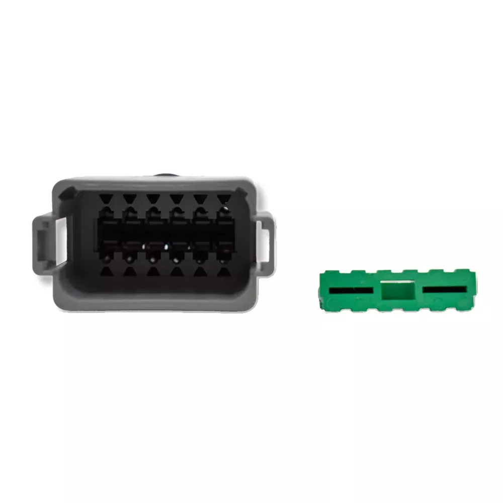 Bluewater 12 Position Male Deutsch Connector w/Wedge Lock [DT04-12P]